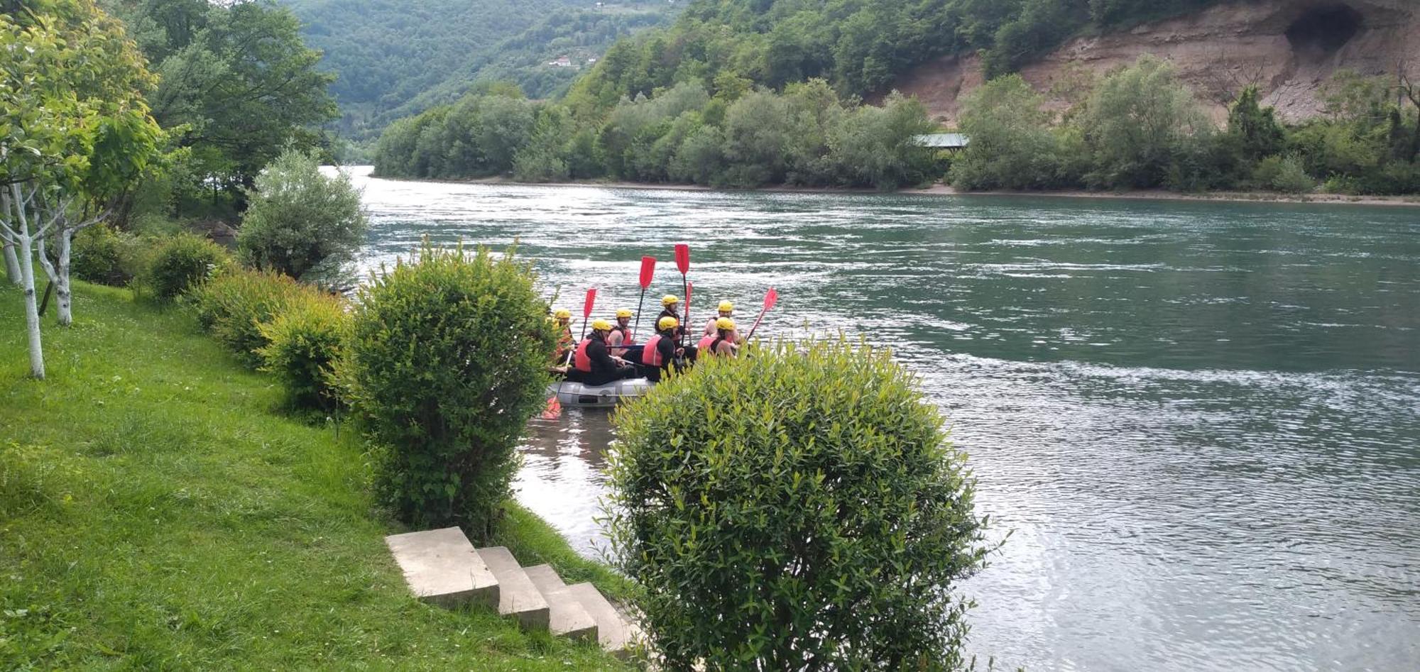 Vikendica Pored Drine Foca Handici Exterior foto